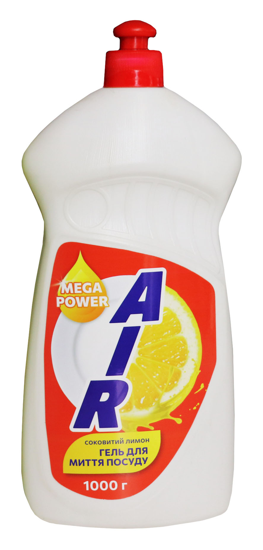 Гель для миття посуду "AIR" 1000г соковитий лимон